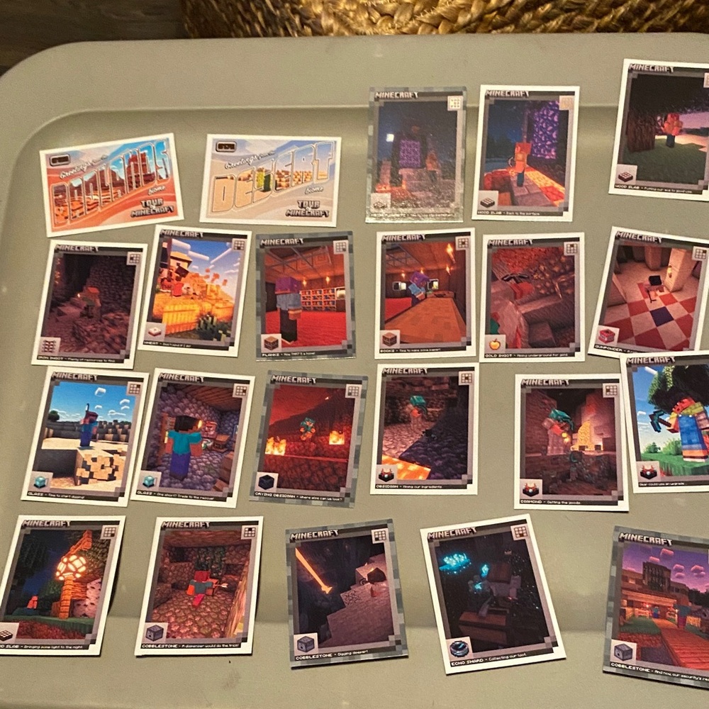 Minecraft Trading Cards Collection